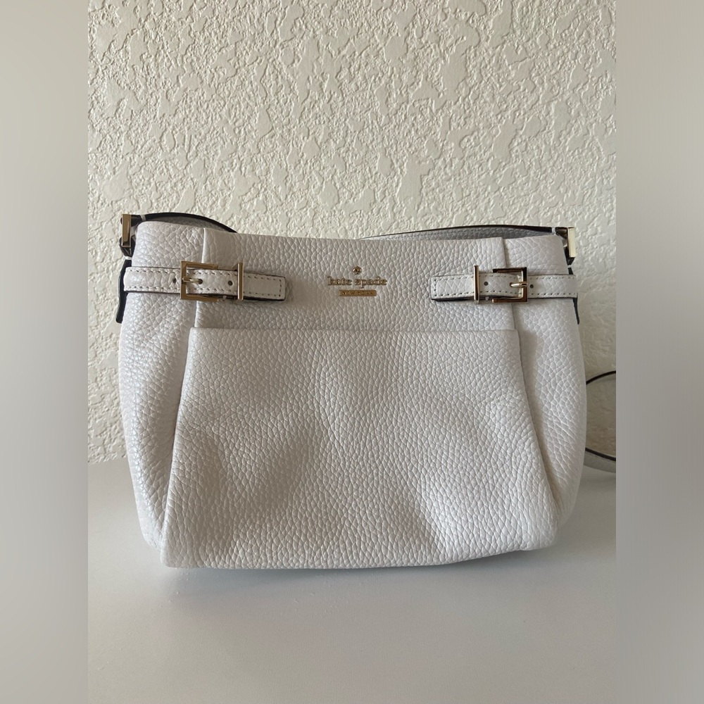 Kate Spade New York Holden Street Brandy Crossbody Bag Bright White - Picture 1 of 8